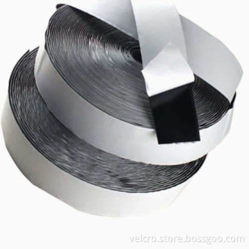 Eco-friendly adhesive hook-and-loop tape with different shapes and styles